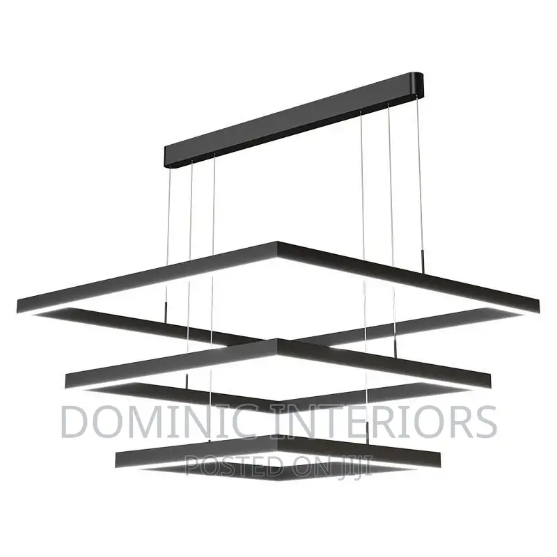 Square Bar Chandelier