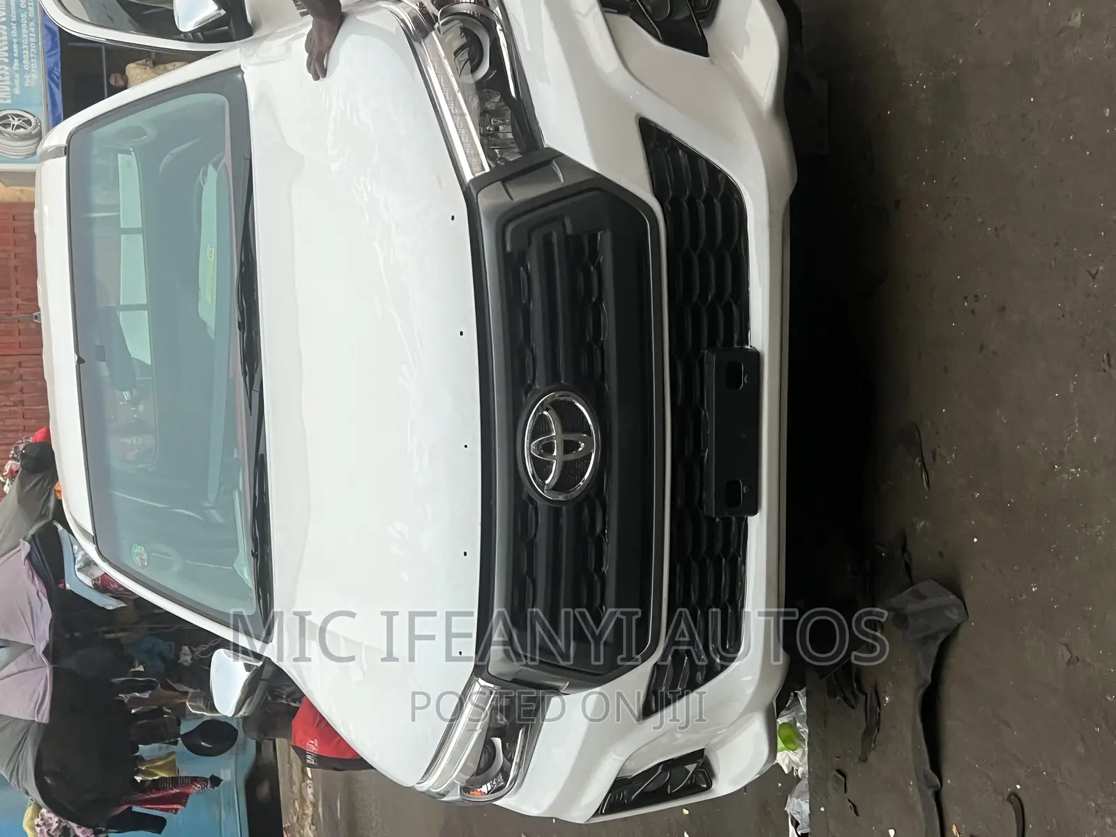 Hilux 2007 Upgraded to 2018 Tiger Face