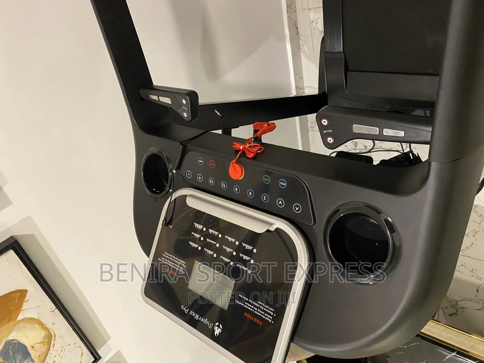 3hp Supermax PRO Treadmill, 150kg Max User Weight