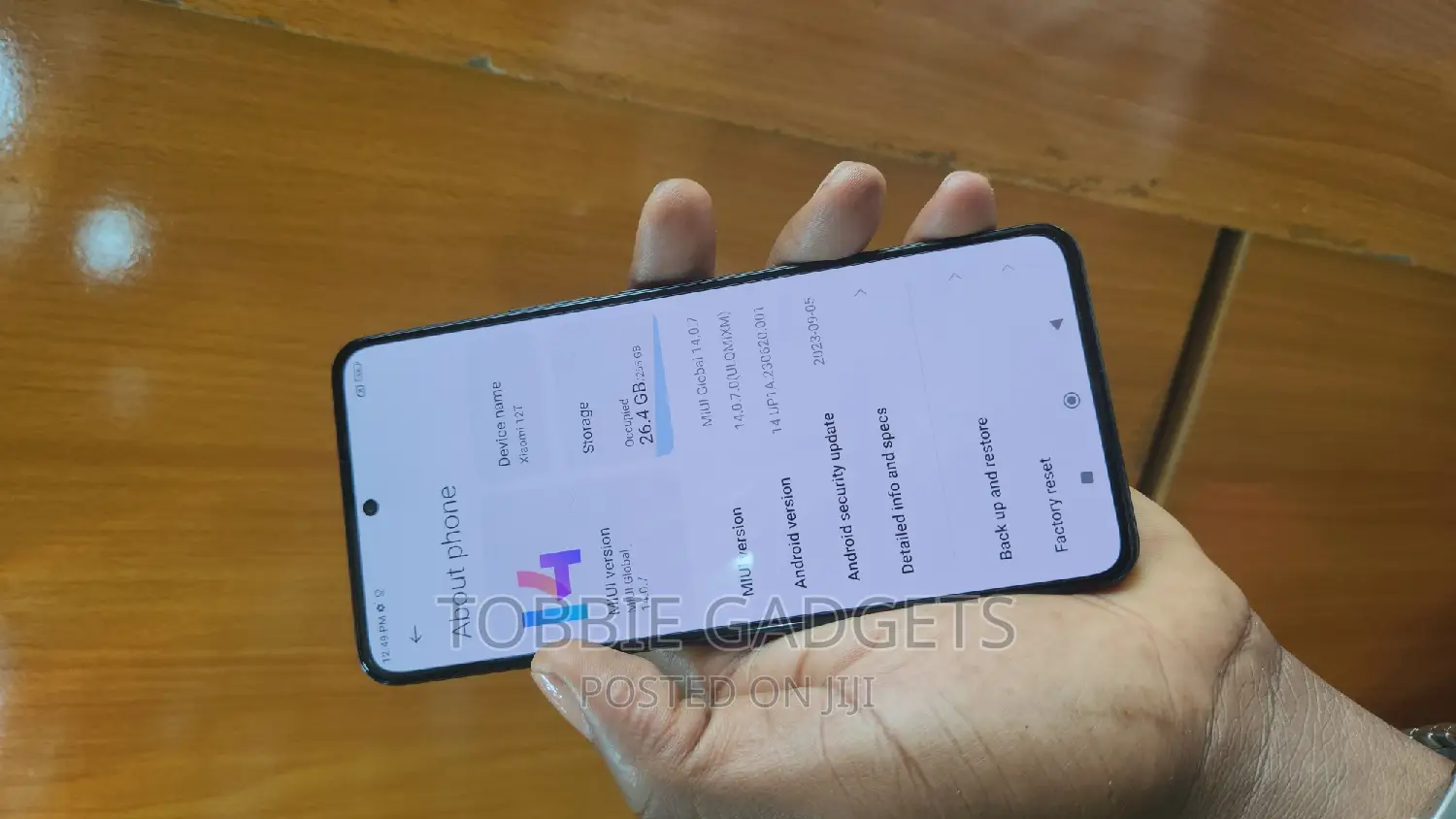 Xiaomi 12T 256 GB Black