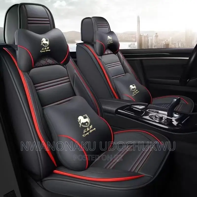 Designer Leather Seat Cover