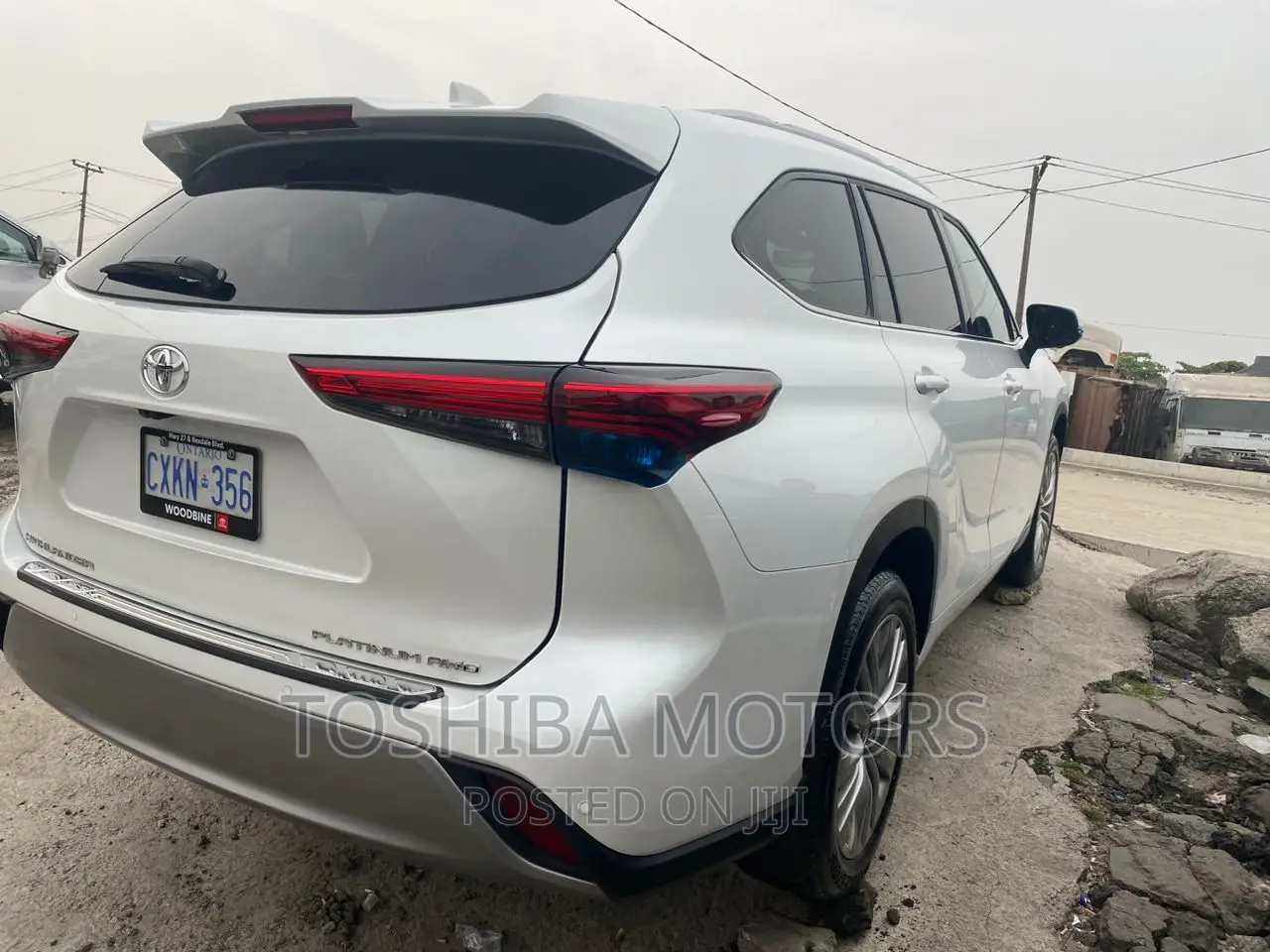 Toyota Highlander Platinum 2022 White