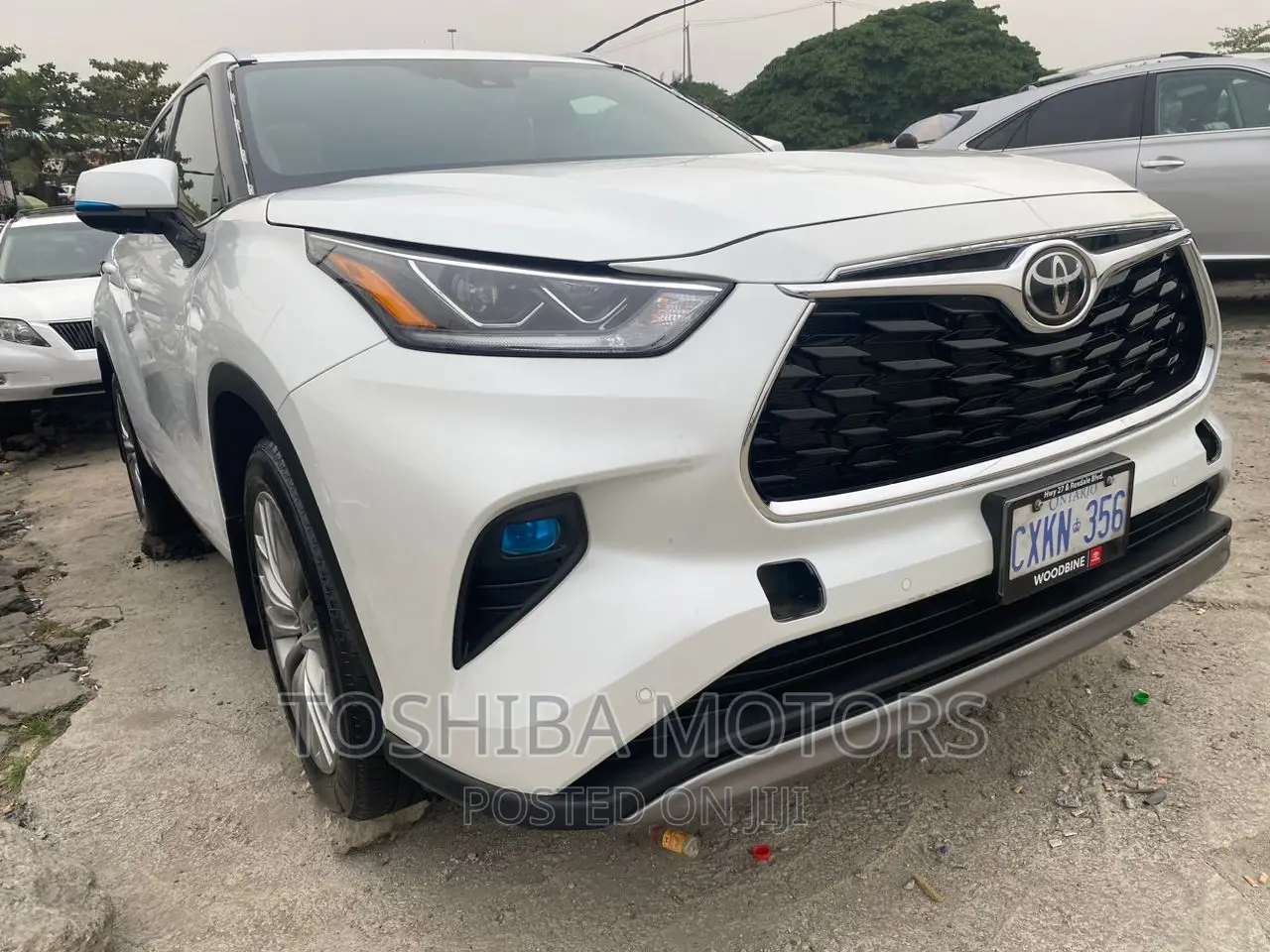 Toyota Highlander Platinum 2022 White