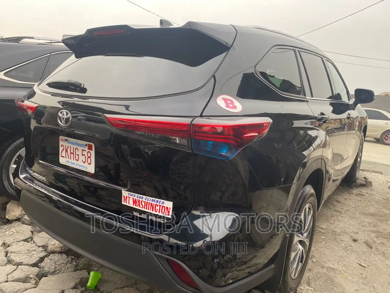 Toyota Highlander XLE 2021 Black