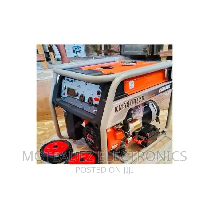 Kemage 5.0kva Key Starter Copper Coil Generator (Km5800e2