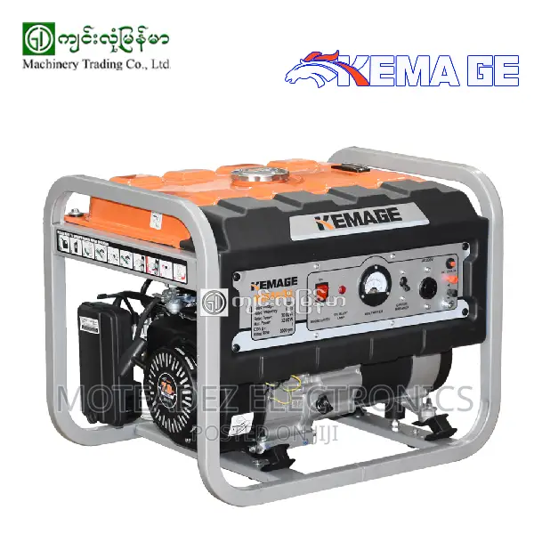 Kemage 5.0kva Manual Start Copper Coil Generator (Km5800)