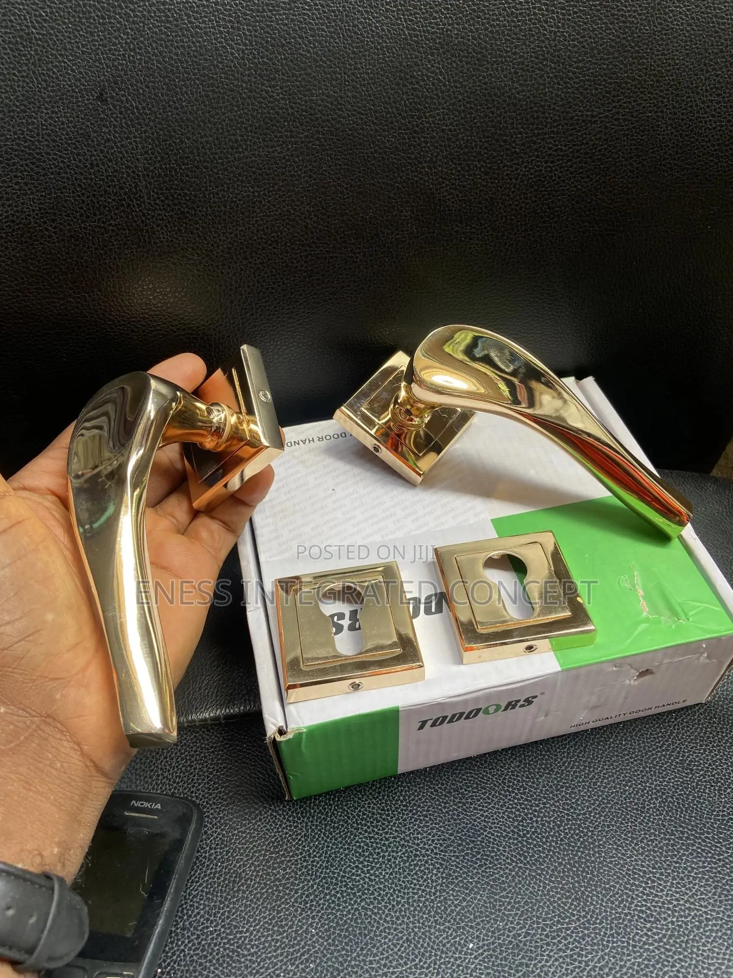 TD Gold Plated Lock Set - TD0980