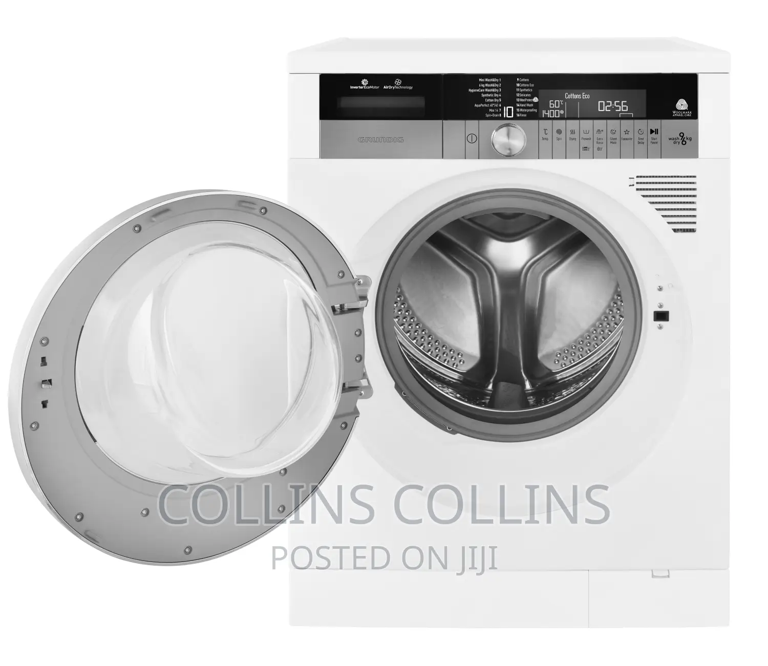 Grundig 12kg Large Capacity Washer Dryer With Air Dry
