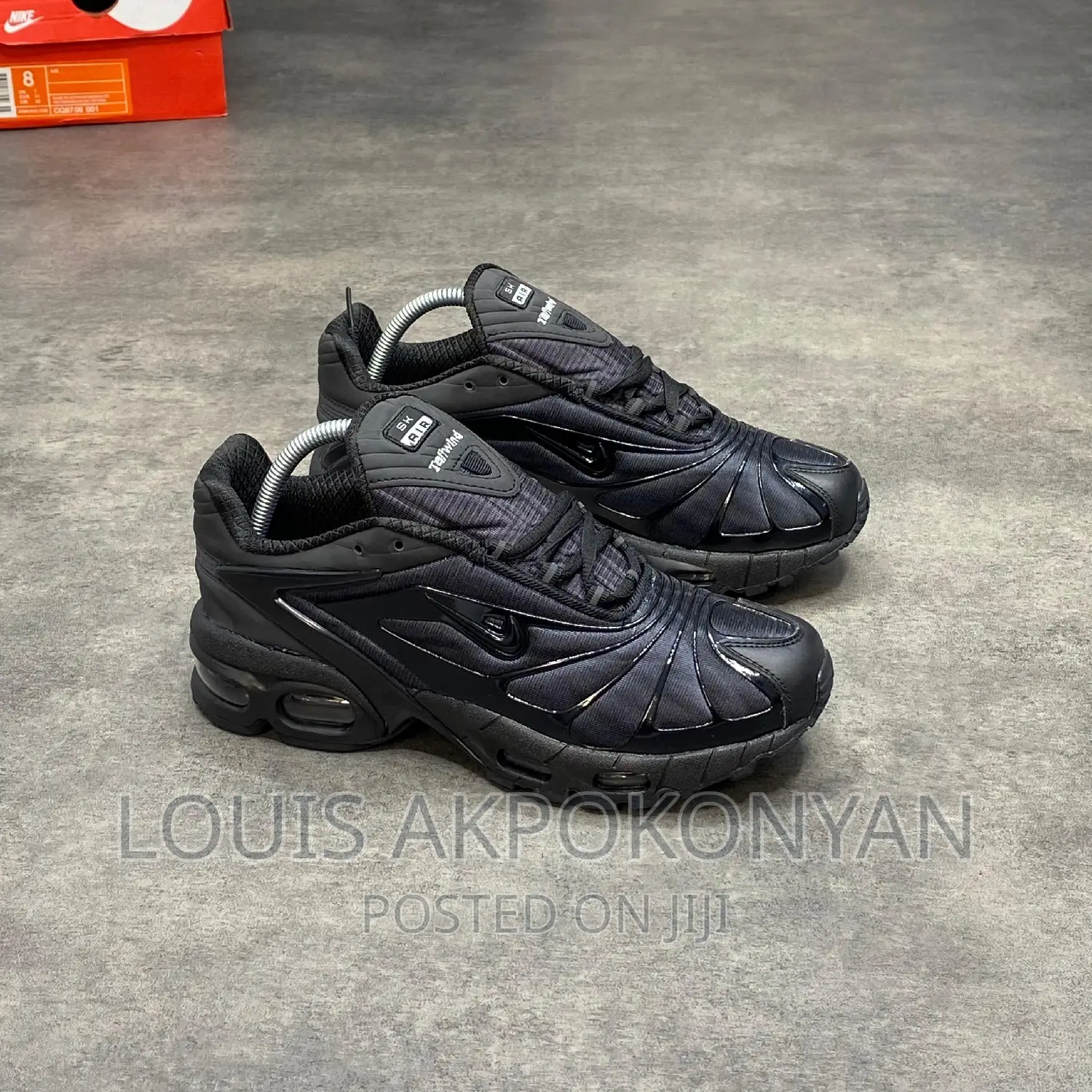 Nike X Skepta Airmax Tailwind 5 Bloody Chrome Sneakers