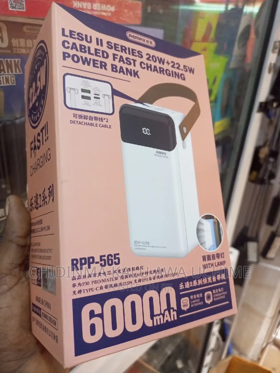 Remax 60000mah Fast Charging Power Bank