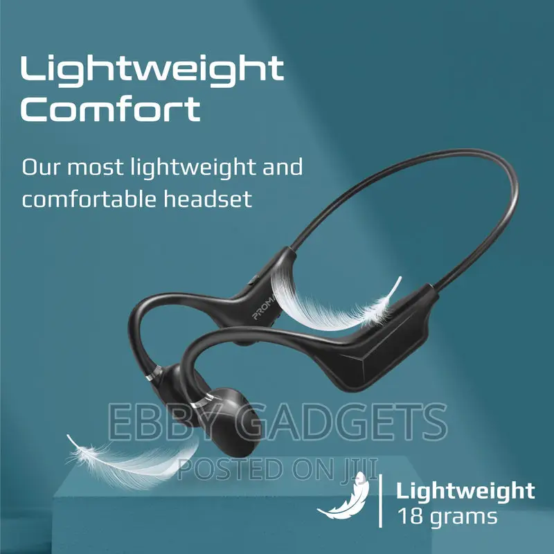 Porodo Soundtec Bone Conduction Neckband Wireless Headphones