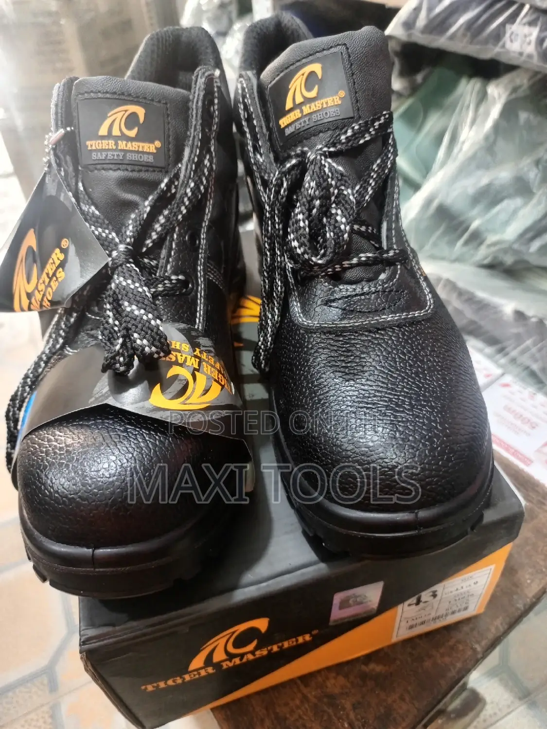 Tiger Master Safety Boot Available All Sizes