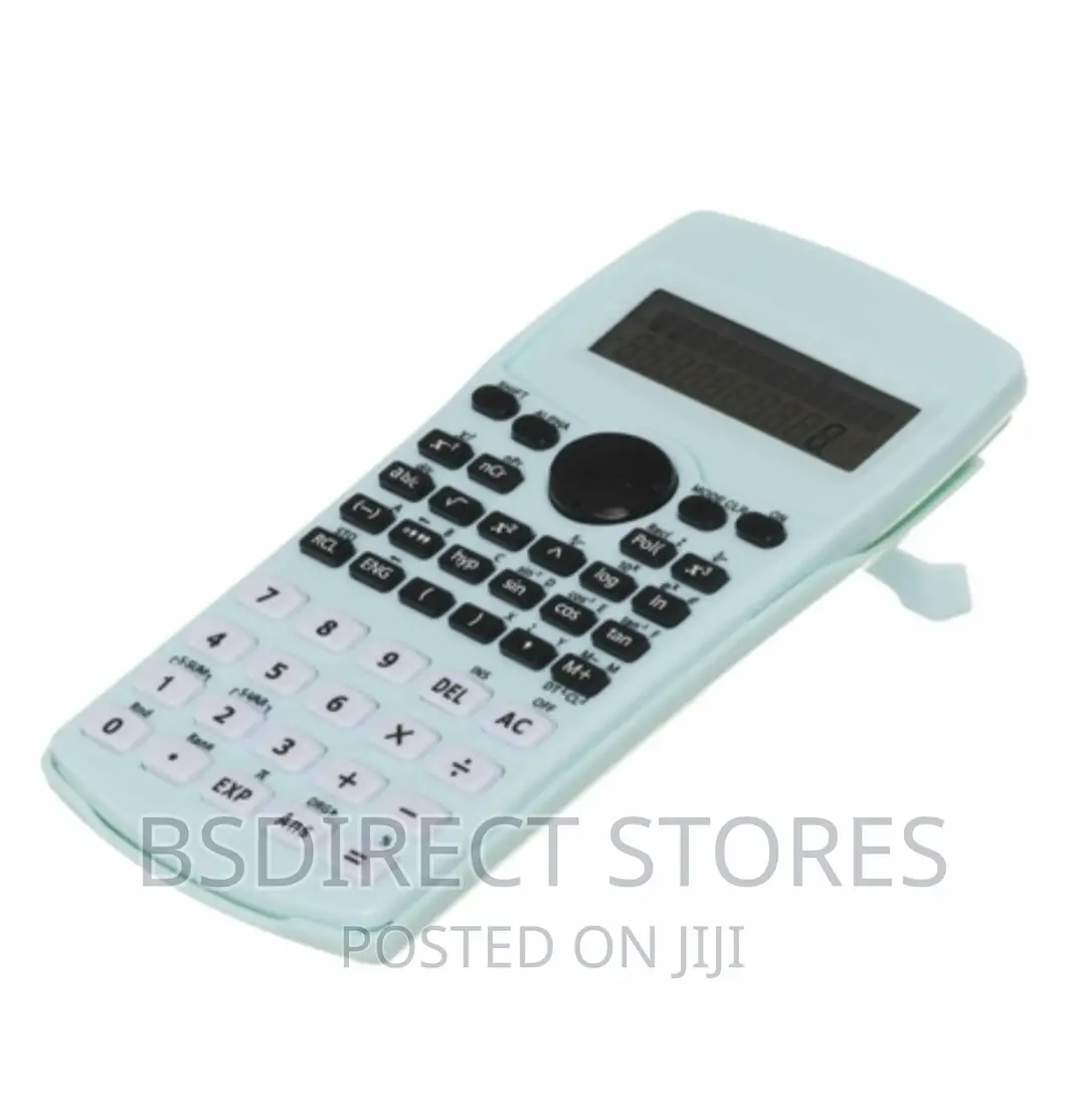 Whsmith Pastel Mint Green Scientific Calculator + Hard Case