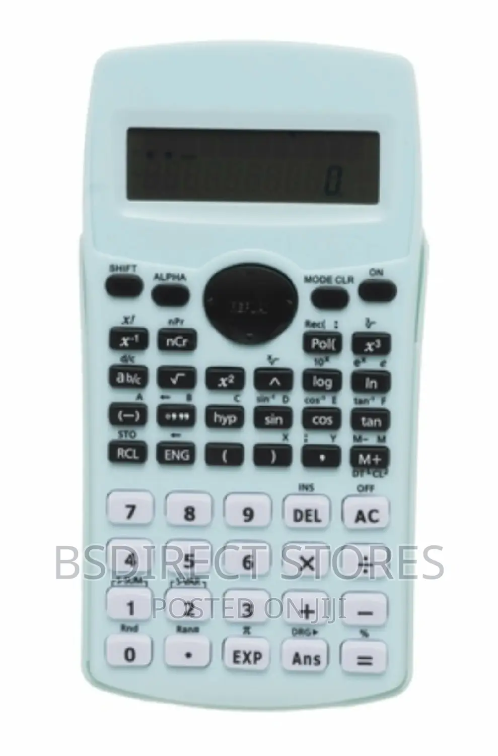 Whsmith Pastel Mint Green Scientific Calculator + Hard Case