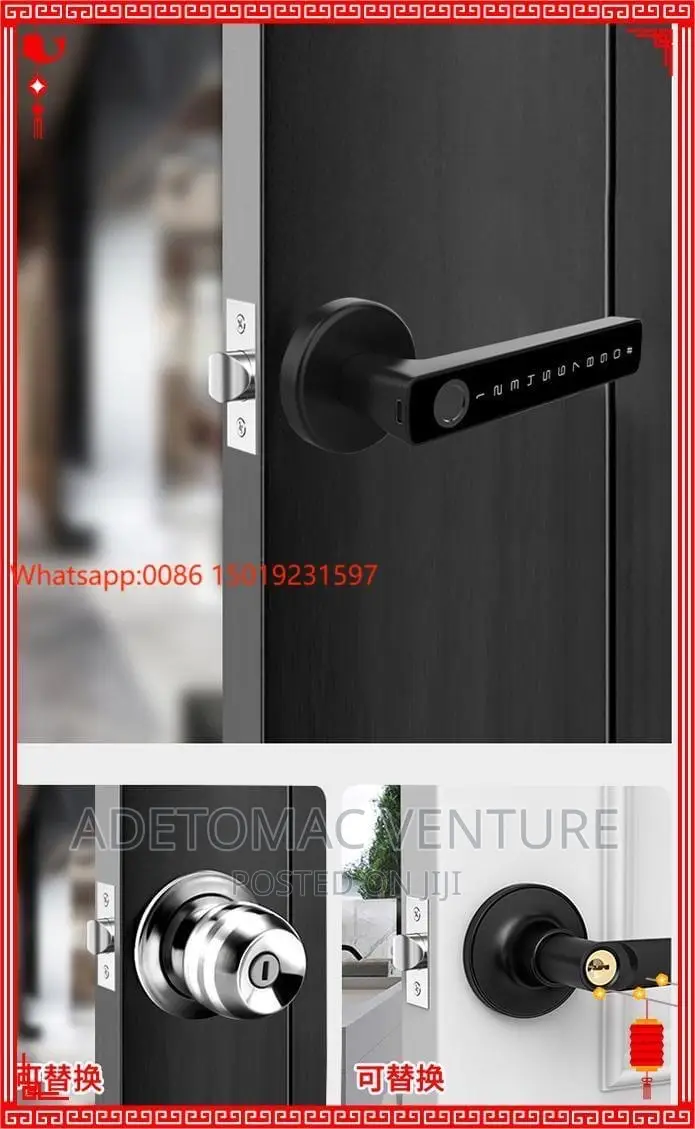 Original Europe Stainless Lock Set and Handles
