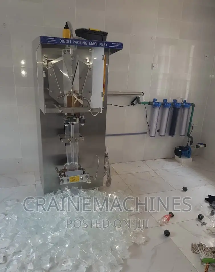 Pure Water Machine Complete Set Up for Sachet Water Machine