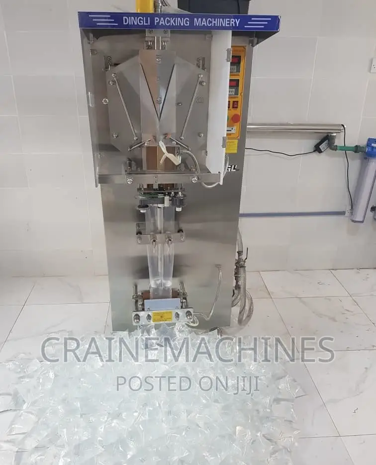 Pure Water Machine Complete Set Up for Sachet Water Machine
