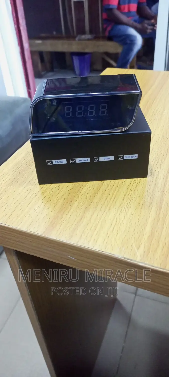 Wifi Table Clock Camera