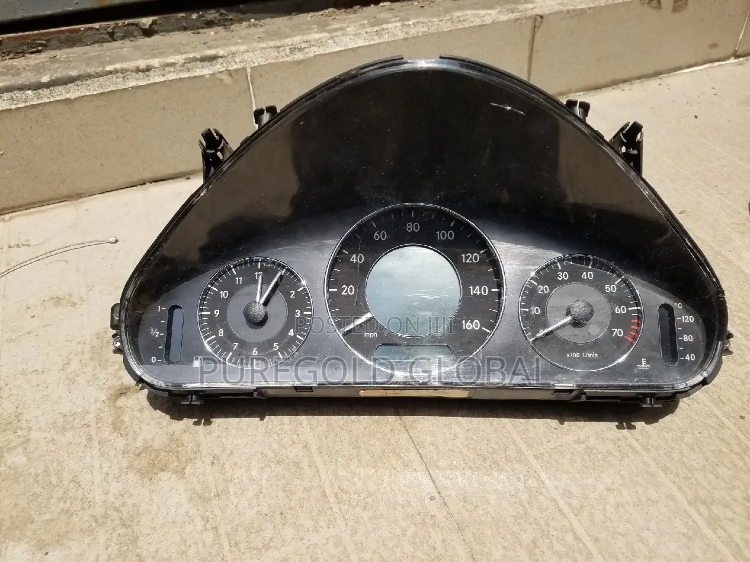 Mercedes Benz E Class Speedometer