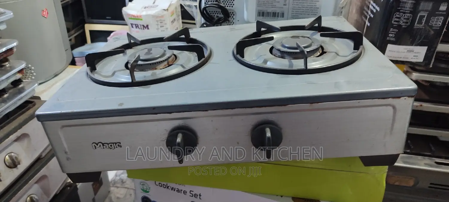 2 Burner Magic Gas Cooker With Steel Body