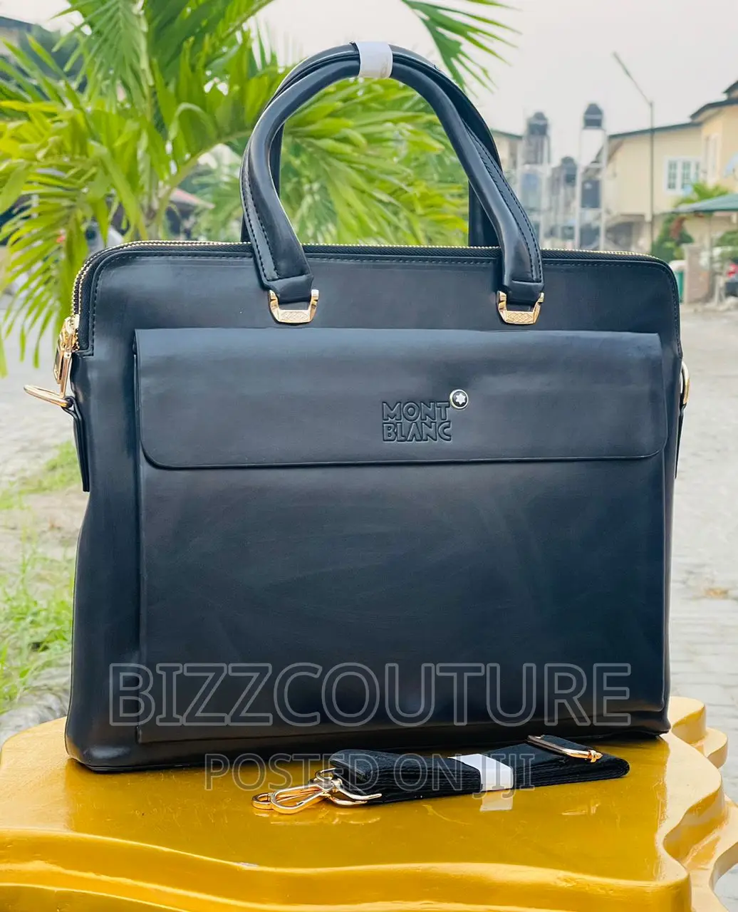 Original MONT BLANC Laptop Bags Available in Store