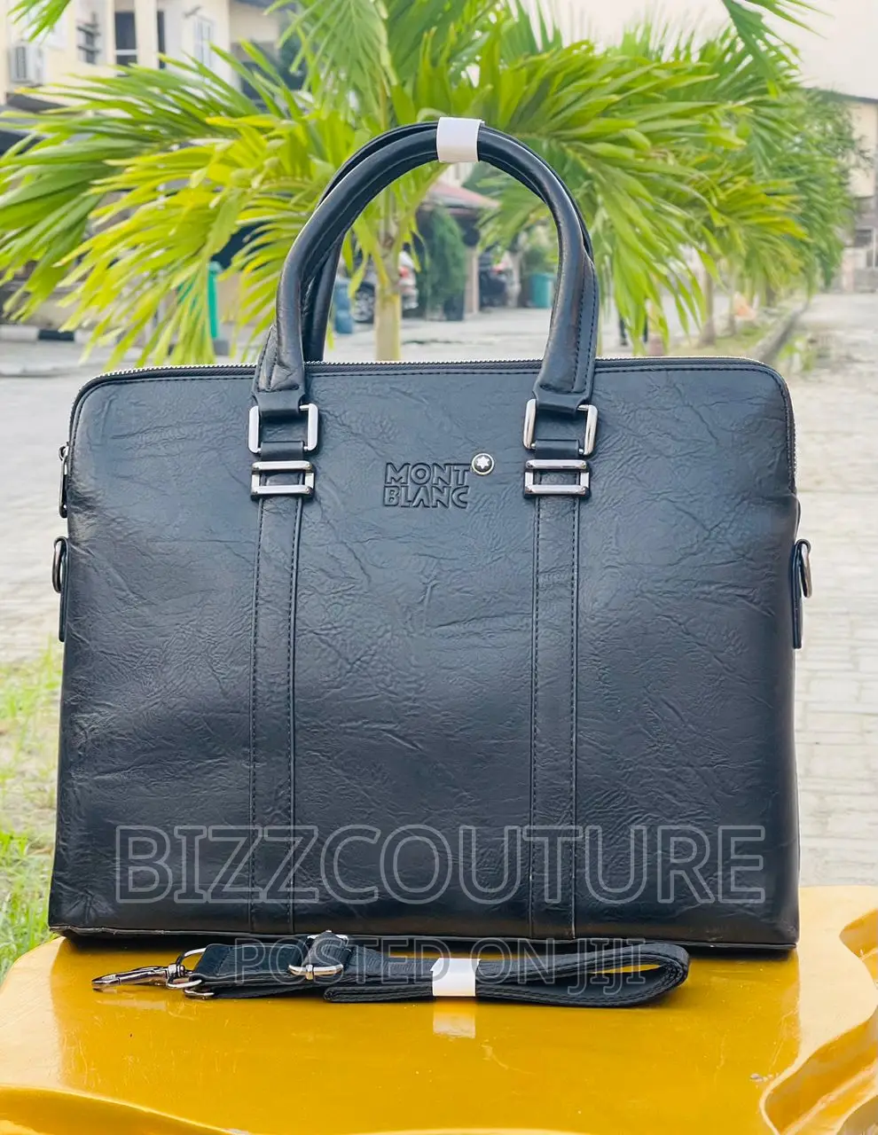 Original MONT BLANC Laptop Bags Available in Store