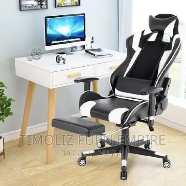 Gaming Office Chair With Footrest