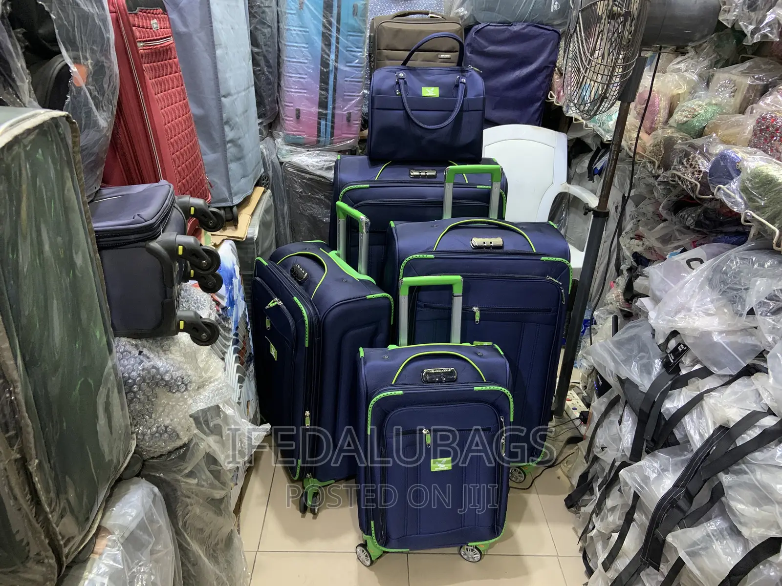 Set of Quality Travel Luggage With Detachable Wheels