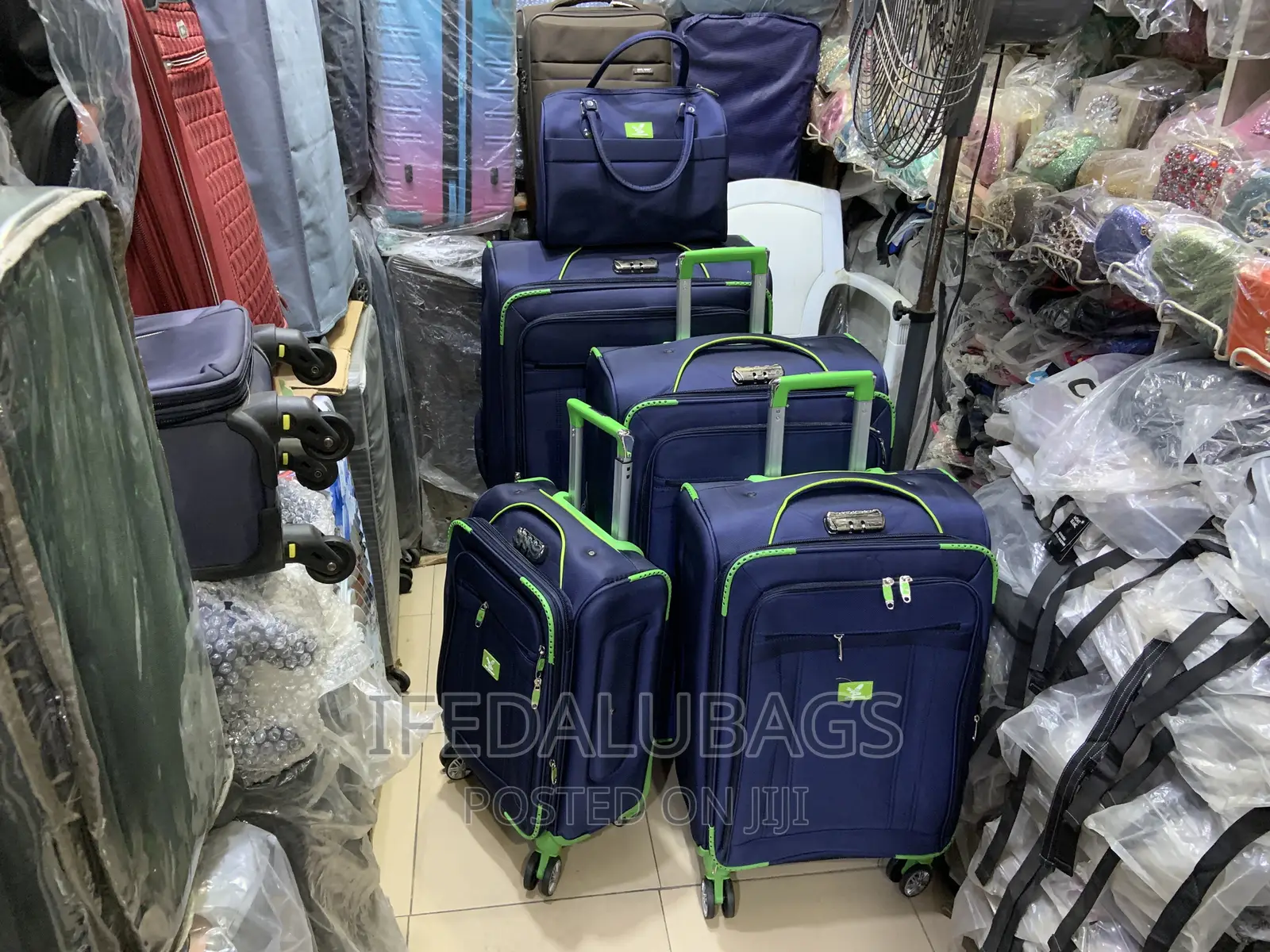 Set of Quality Travel Luggage With Detachable Wheels
