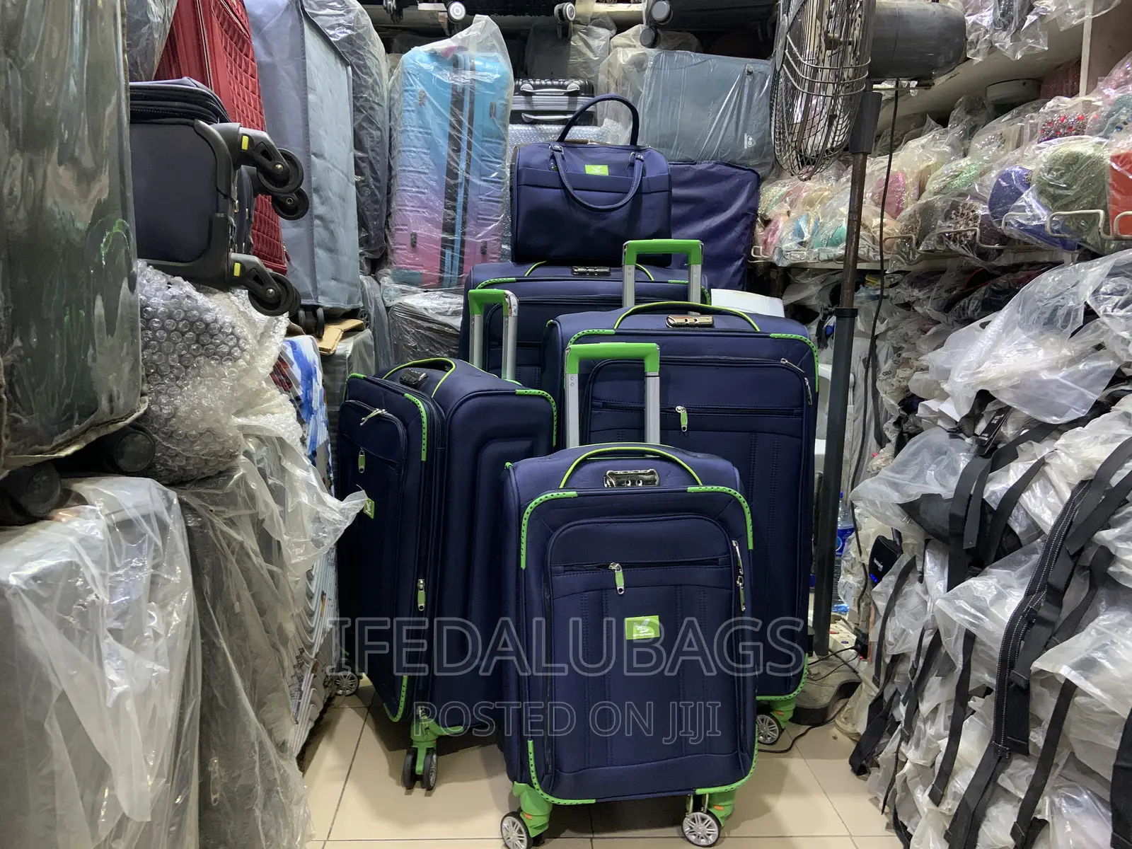 Set of Quality Travel Luggage With Detachable Wheels