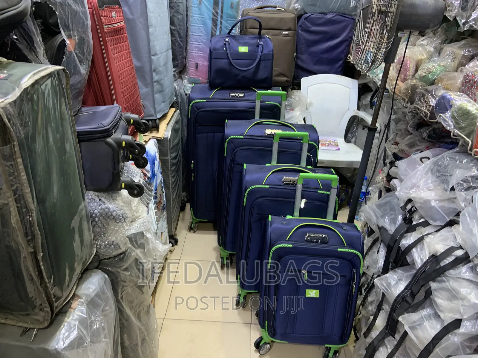 Set of Quality Travel Luggage With Detachable Wheels
