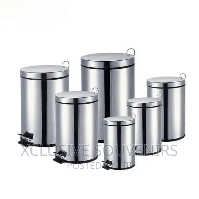 30l Heavy Duty Stainless Steel Commercial Trash Can