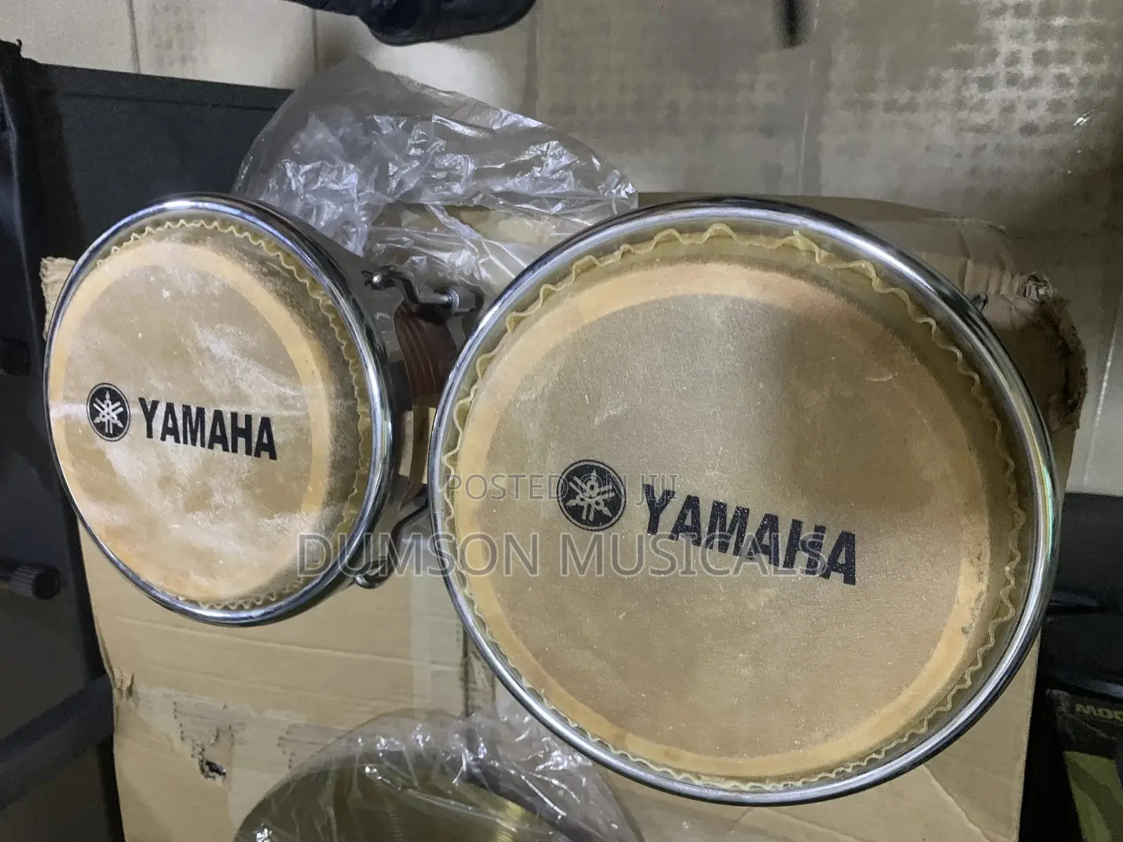 Yamaha Bongo Drum Set Yamaha