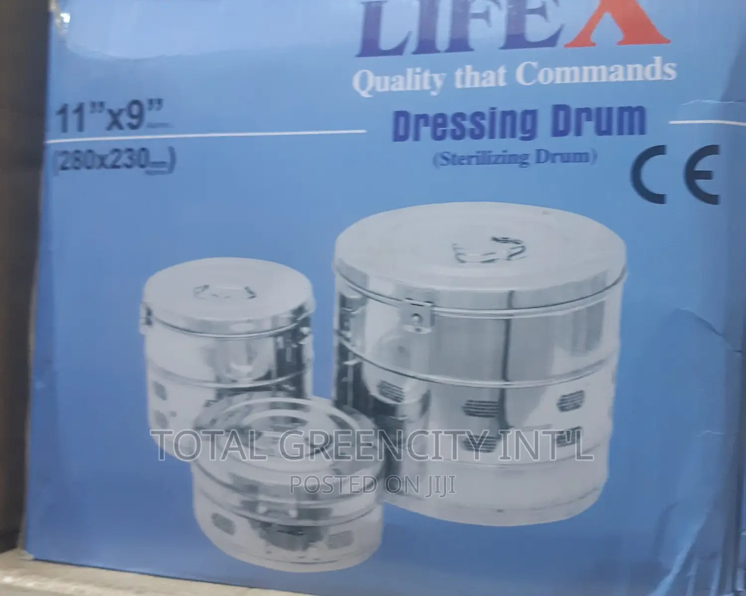 Set of Autoclave Drums