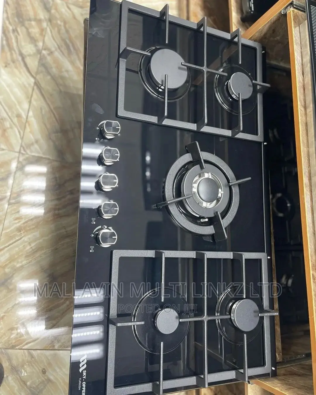 90cmx60cm Built-in 5 Burner Cabinet All Gas Cookers