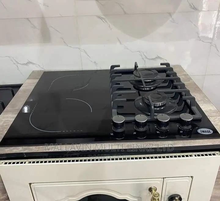 4 Burner Cabinet Gas Cookers (2 Gas, 2 Electric)