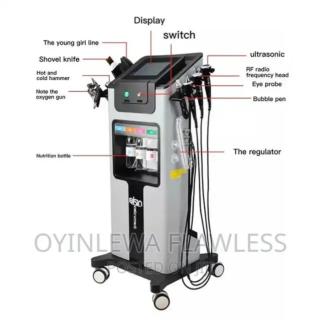 Latest Facial Skin MGT Instrument Hydrofacial Machine