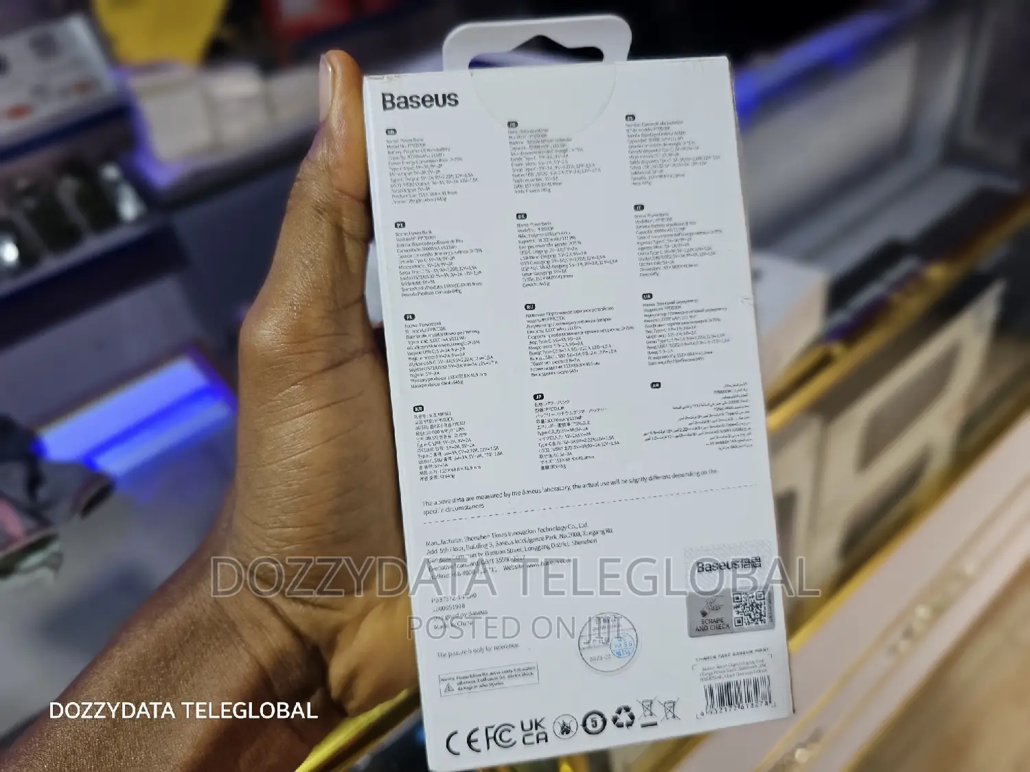 Baseus 20w 30000mah Display Fast Charge Powerbank