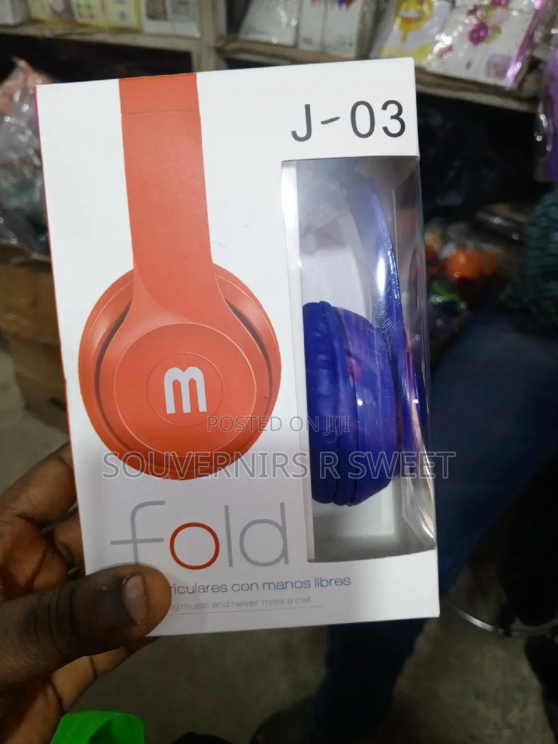 J-03 Fold Kids Head Set