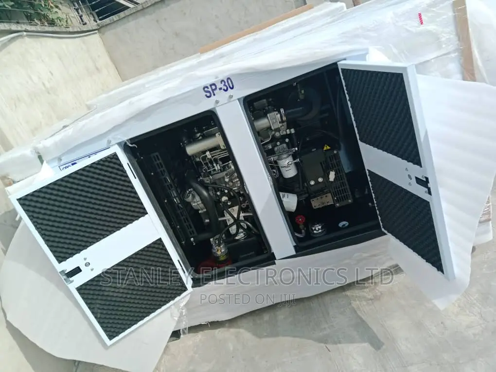 30kva Perkins Soundproof Generator With 2 Year's Warranty