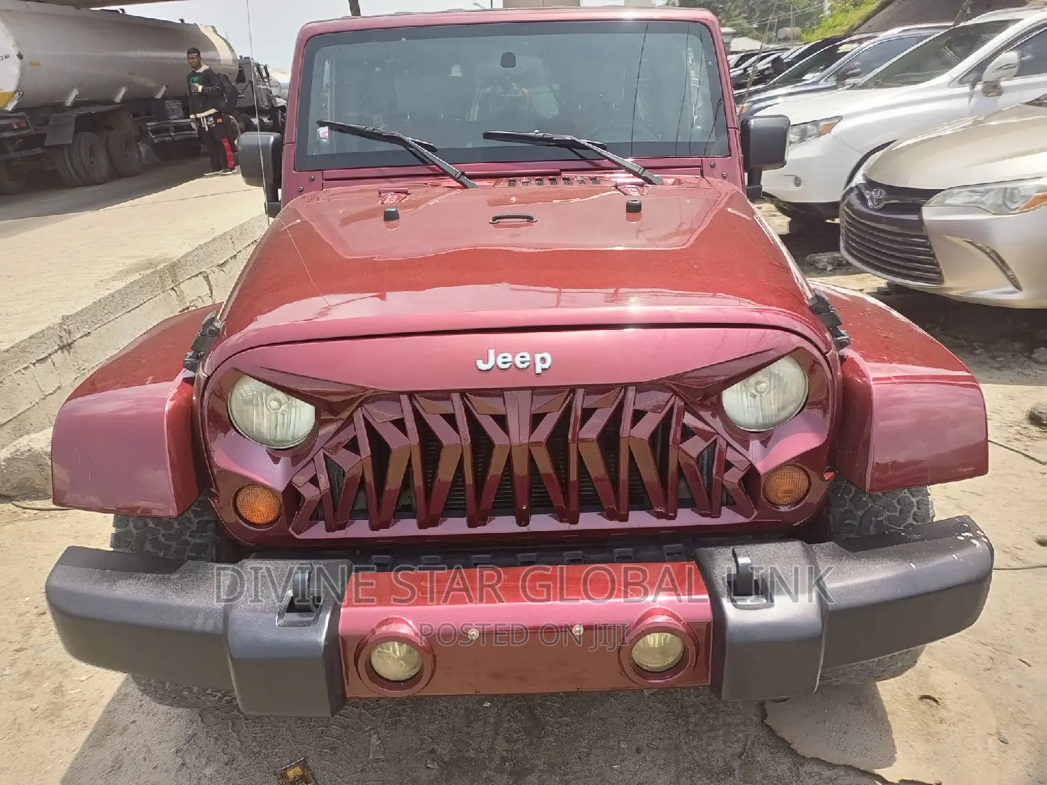 Jeep Wrangler Unlimited Sahara 2010 Red
