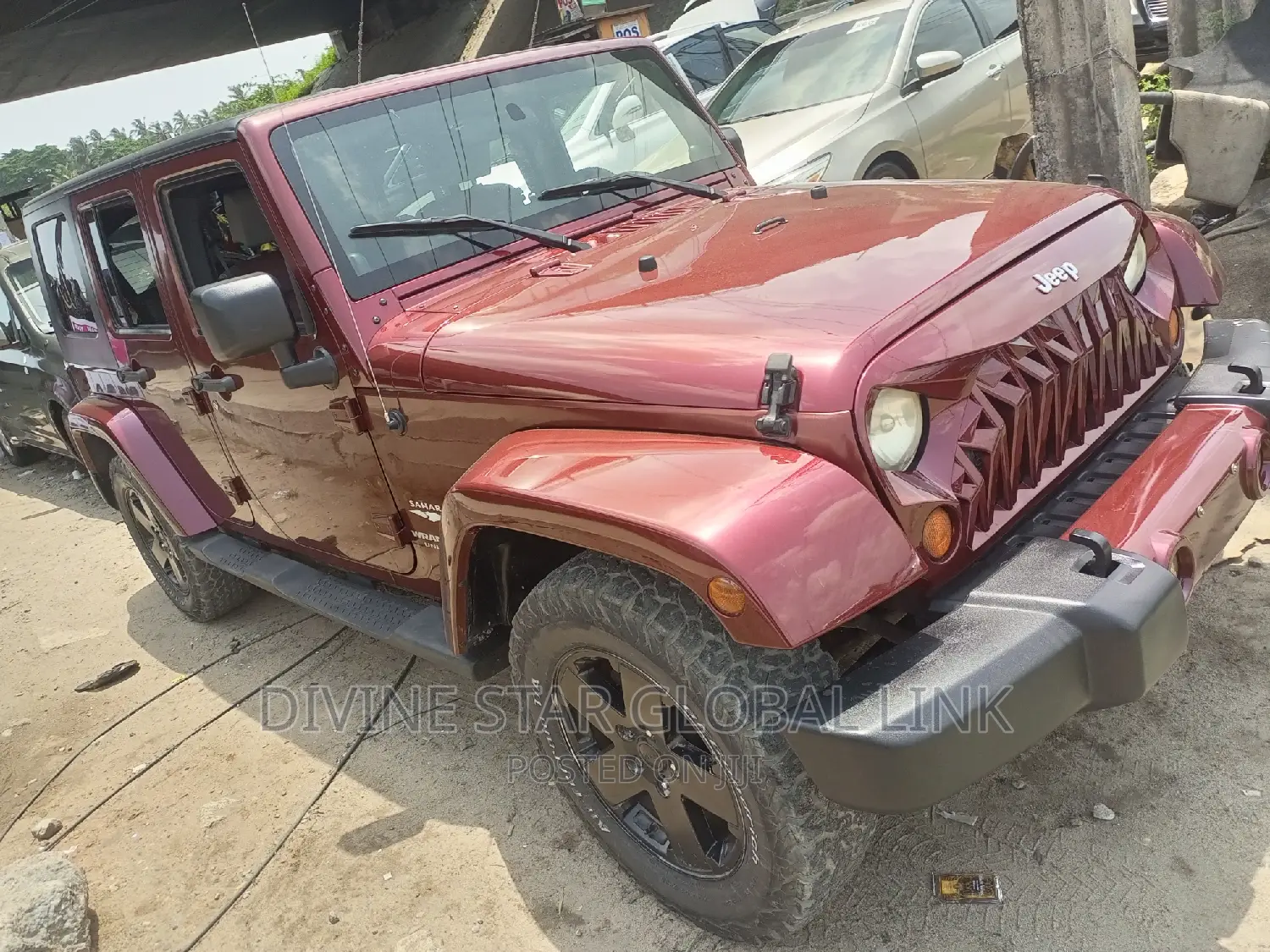 Jeep Wrangler Unlimited Sahara 2010 Red