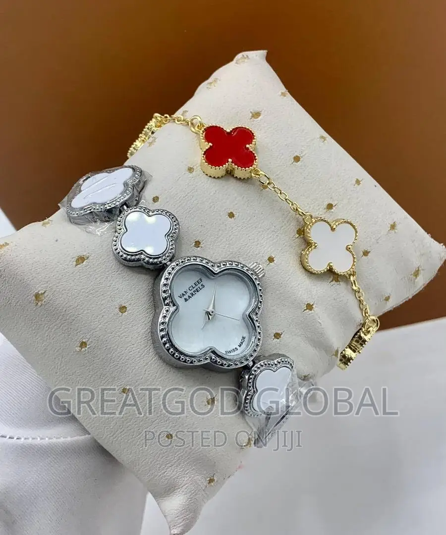 *Affordable VCA Set. Ladies Wristwatch and Bracelet*