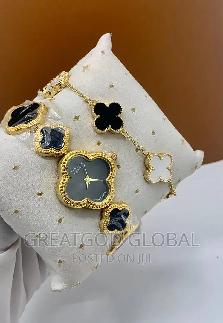 *Affordable VCA Set. Ladies Wristwatch and Bracelet*