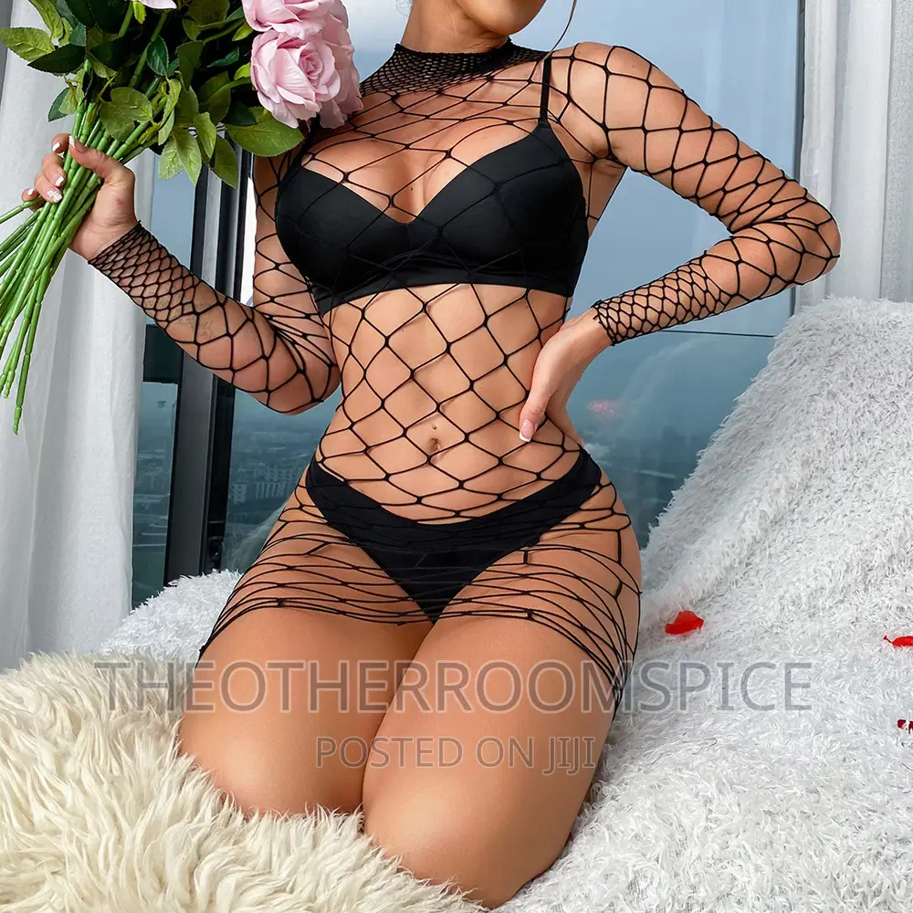 Mesh Women Fishnet Bodystocking Lingerie Bodystocking