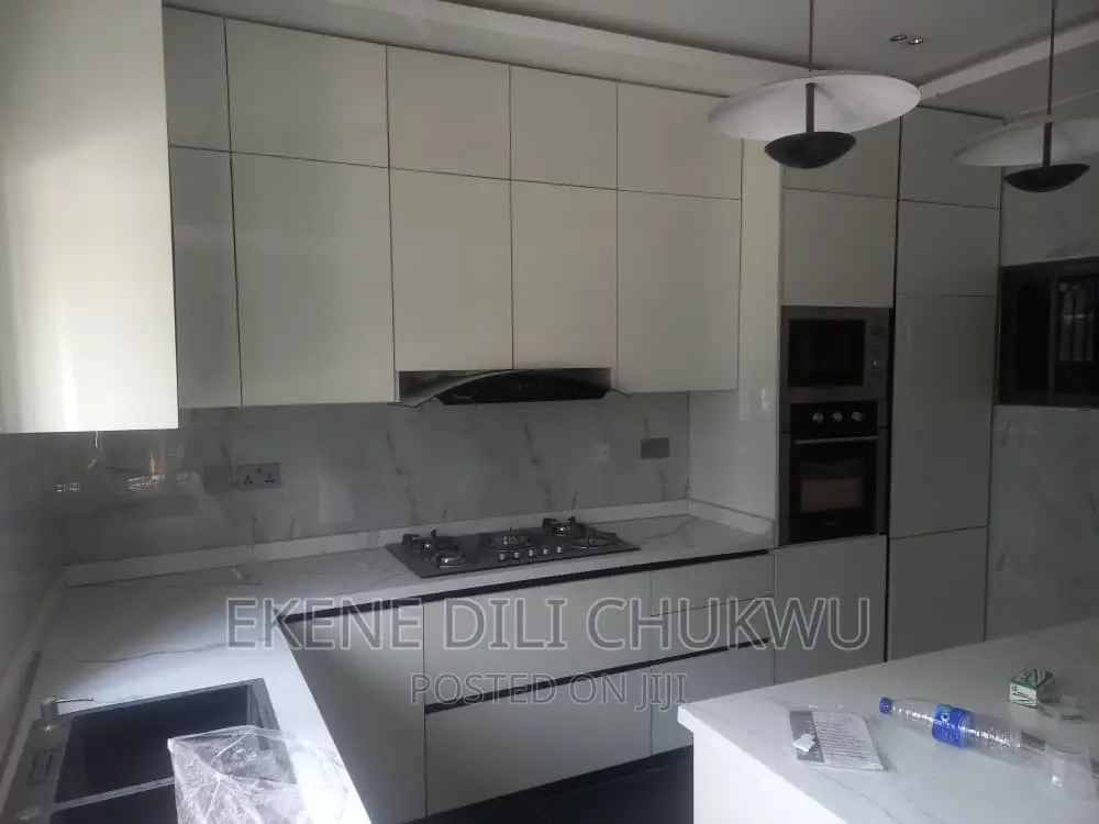 High Glossy Kitchen Cabinets