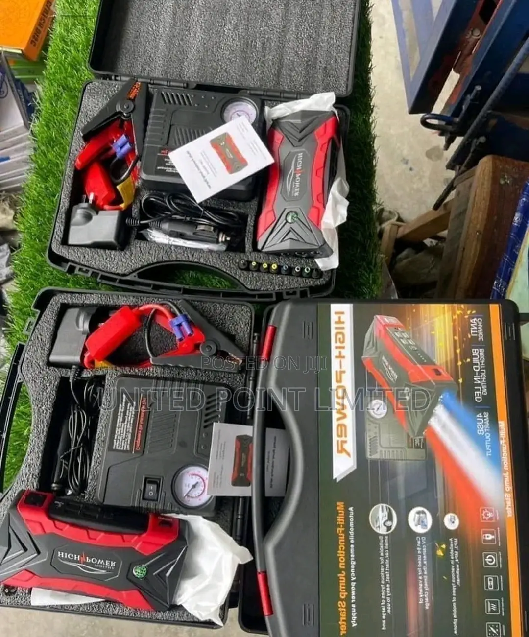 Jump Start Power Bank With Tire Air Compressor Ph 99800