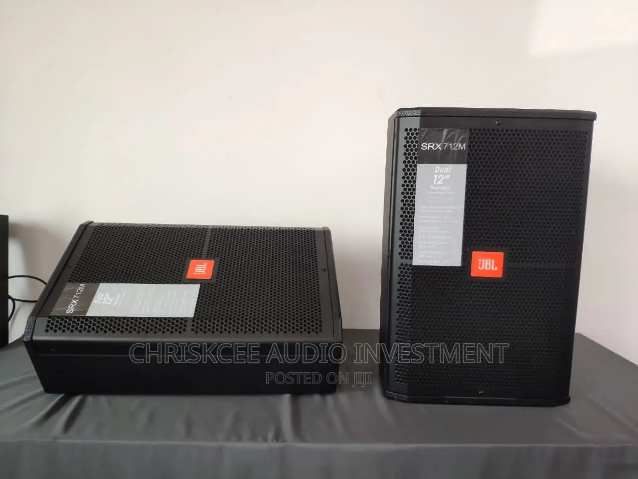 JBL 12" SRX712M Hanging/Feedback Monitor Speaker -Pair
