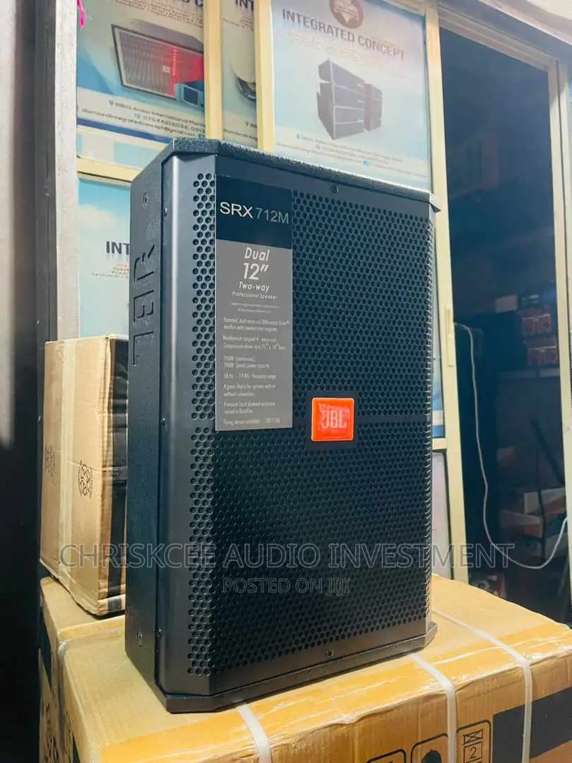 JBL 12" SRX712M Hanging/Feedback Monitor Speaker -Pair