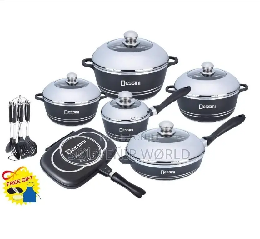 23 Pieces Die Cast Set Quality Pot by By